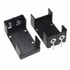 2 pcs. KEYSTONE 1294 BATTERY HOLDER 9V 1 CELL PC PIN