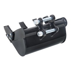 For 0.8-1.8 Ton Mini Excavator 400mm Trenching Bucket Attachment With Teeth US