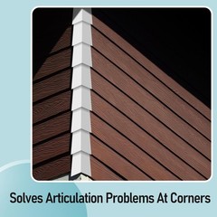 Elegant 8 Inch White Aluminum Siding Corner Caps – Easy Installation Included