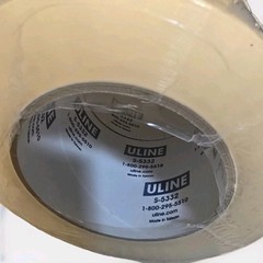 Uline Tape And Tape Dispencer Combo H-596 & 4 Rolls Of S-5332 3″ 110 Yard Tape