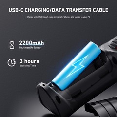 Ralcam Articulating Borescope Endoscope with Light 8.5mm Inspection Camera 10FT