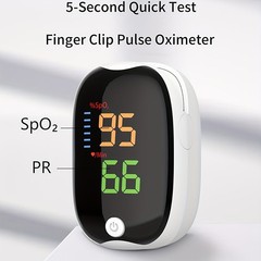 LCD Heart Rate tester Blood Oxygen Meter Fingertip Pulse Oximeter SPO2
