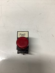 ALLEN BRADLEY RED LIGHT MODULE 800E-3D0 SERIES A W/ Lens N-918