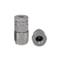 1″ Flat Face Hydraulic Quick Couplers Set – 1″ NPT Thread
