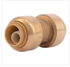 SharkBite U006LFA, 3/8-in. Push-to-Connect Straight Coupling