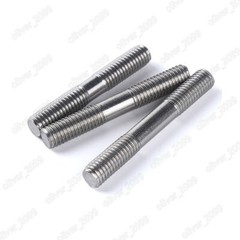 M3 M4 M5 M6 M8 304 Stainless Steel Double End Studs Rods Clamping Type