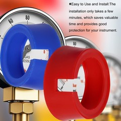 49190 Boot for Yellow Jacket HVAC Gauge Boots 3-1/8″ 1 Pair Red Blue…