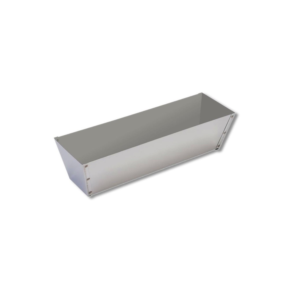 Warner Stainless Steel Mud Pan 3.5 in X 4 in X 12 in 207