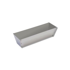 Warner Stainless Steel Mud Pan 3.5 in X 4 in X 12 in 207