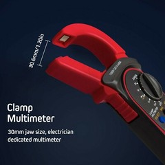 Digital Multimeter Tester AC DC Volt Ohm Amp Clamp Meter Auto Range Handheld T1