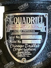 Chicago Drillet The Quadrill A Four Position Turret Drill Head Model D