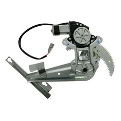 Power Window Regulator Rear Door w/Motor Set Left & Right WRA50471