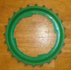 Lot of 2 John Deere Lustran B8*24 Plastic Seed Corn Planter Plates (Used)