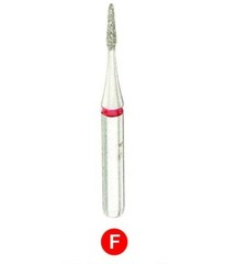 CROSSTECH Dental Diamond Short-Shank Diamond MA22F, T&F-S889/007F, Fine, 5Burs