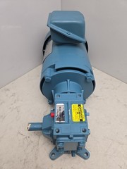 Electra Gear 1/4Hp Gearmotor 3Ph 1750Rpm 460V Gear Reducer CK25GTC-13AL SC520RN