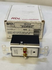 RDL DS-CIJ3 Consumer Input Jacks (Mono) White/Gray Made in USA
