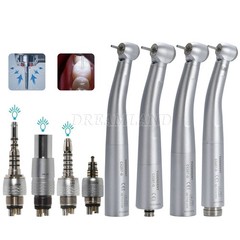 COXO Dental High Speed Fiber Optic Handpiece 6 Holes LED Coupler fit KAV NSK