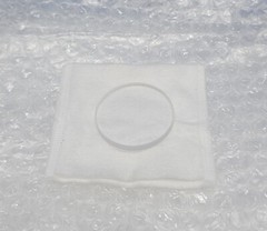 EDMUND SCIENTIFIC CO. 45570 FUSED SILICA WINDOW 40MM X 4MM