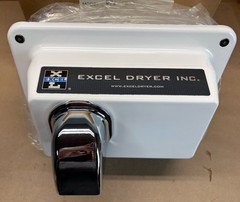 EXCEL Dryer R76-IW Sensor Activated Recessed Hand Dryer 110/120 Discontinued NOS