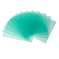 Welding Mask Clear Replacement Protective Lens Lenses Board 10 Pack PC Plastic