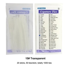 1000pcs Dental Orthodontic Ligature Ties Elastic Rubber Bands Braces ortodoncia