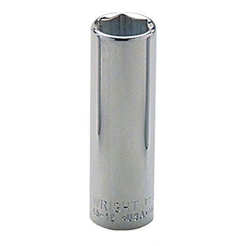 Wright Tool 35-10MM 3/8in Drive 6-Point Deep Metric Socket 10mm