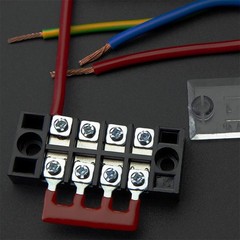 1 5 Set Dual Row 3-12 Positions Screw 600V 15A Barrier Strip Terminal Block