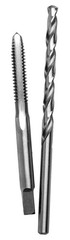 High Carbon Steel Drill Bits and Taps Precision Machine Screw Thread Set 16 P…