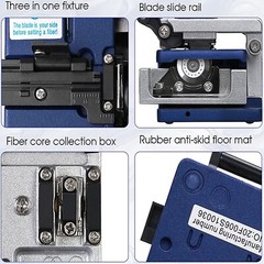 Fiber Optic FTTH Tool Kit FC-6S Cutter Cleaver Optical Power Meter Visual Device