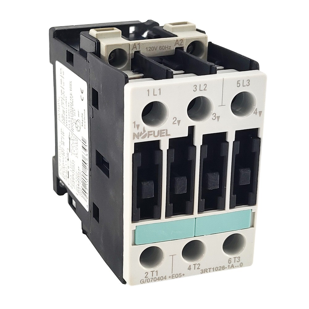3RT1026-1AK60 AC Contactor 120V coil 25A replace Siemens Contactor 3RT1026-1AK60