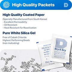 10 Gram 30 Packets Silica Gel Packets Silica Gel Desiccants Silica Gel Packs R