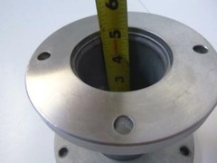 Modified ST/ST ASA 1-5/8″ to ISO CF 6.5″ Straight Adapter Full Nipple ISO NW25