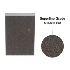 10pcs Superfine Sanding Sponge Blocks 500-600 Grit Sanding Block 100x70x25mm