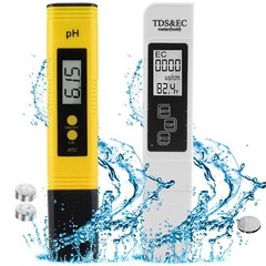 PH Meter, TDS&EC PPM Meter Water Tester for Household Drinking,Pool and Aquarium