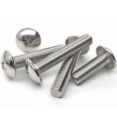 M5 – 0.8 Stainless Steel Phillips Truss Head Machine Screws Cross Recessed Bolts