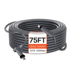 Starlink Gen 2 Cable 75 FT Extension Cable for Standard Generation 2 1200 Mps