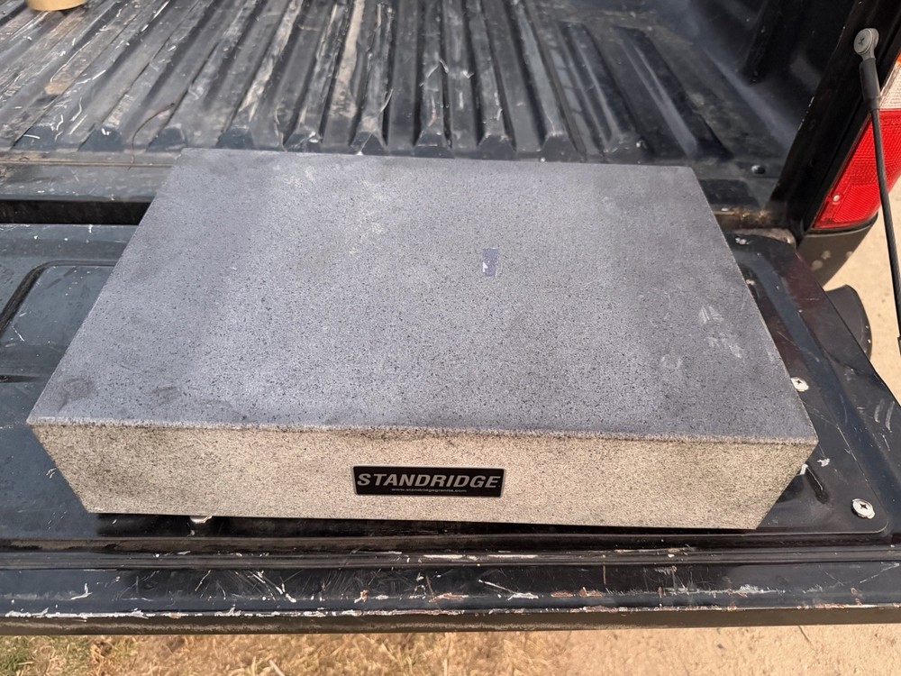 Standridge Granite Surface Plate 18x12x4 Calibration Inspection Table Grade AA