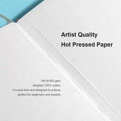Versatile Watercolor Art Journal with 40 Pages – Perfect for Beginners & Experts
