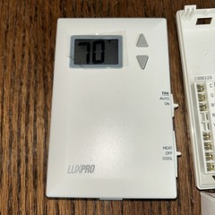 Lux Pro PSD011Wa Digital Non-Programmable Thermostat 1 Heat 1 White 24V WIRED