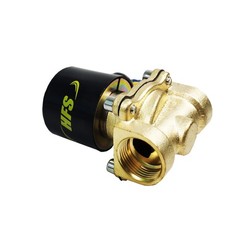 HFS(R) 12V Dc 3/4″ Electric Solenoid Valve Water Air Gas, Fuels N/C – Brass