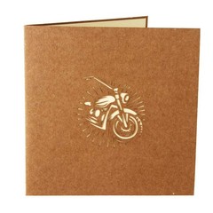 ENJOYPRO 3D Pop Up Greeting Card With Envelope 5.9 Inches X 5.0 Inches, White