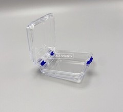 10 Pcs Denture False Teeth Membrane Case Container Hinged Display Box Jewelry