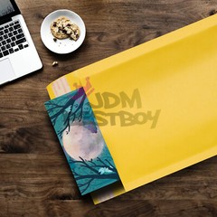 #CD 7″x8″ (18cm x 21cm) Yellow Kraft Bubble Mailer Mailing Shipping Envelope Bag