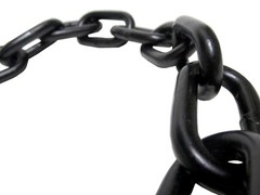 3/16″ x 10′ Black Powder Coated Grade 30 Proof Coil Safety Chain Swing Set