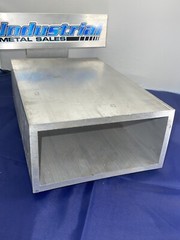1pc 6061 T6 Aluminum Rectangle Tube 4″ x 8″ x 10-1/2″ x 1/2″ Wall