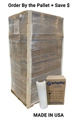 AmTopp High Performance Stretch Wrap – 80 Gauge – 18″ x 1500′ – MADE IN USA