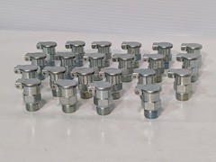 Lot of 22 Gits Bros Manufacturing Flip Top Press Fit Oiler Oil Cup, 1-1/4″ Tall