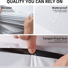 Poly Mailers Shipping Envelopes Self Sealing Bundle Bags,1000/500/200pcs,Ch Size