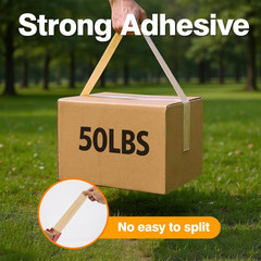 Brown Packing Tape 6 Rolls Heavy Duty Packing Tape with 1 Dispenser – 2.5Mil X 1