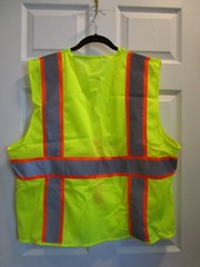 OCCUNOMIX LUX-ATRNSM YELLOW MESH/SOLID SAFTEY VEST SIZE XL